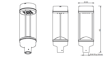 Technischezeichnung 1 für Rohl Tilion