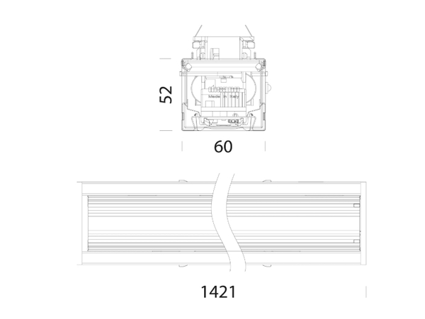 Technischezeichnung 1 für Disano illuminazione Techno