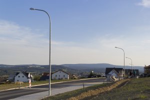 Strassenbeleuchtung - DELSANA LED-Mastleuchte OVIS Marktredwitz