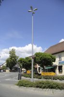 Strassenbeleuchtung - DELSANA LED-Mastleuchte OVIS Sonnefeld
